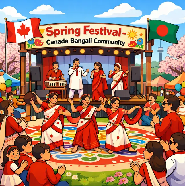 Spring Festival in Canada with the sound of new life