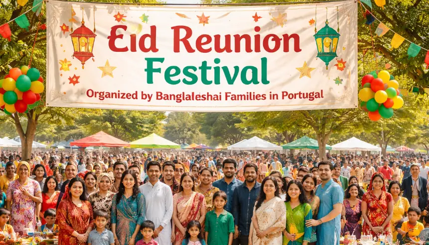 Eid Reunion Festival organized by Bangladeshi Families in Portugal
