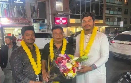 Floral Reception Held for Newly Appointed USA Chhatra League President and General Secretary in New York