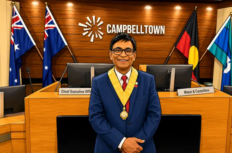 Bangladeshi-origin Masud Chowdhury is the Deputy Mayor of Campbelltown City Council