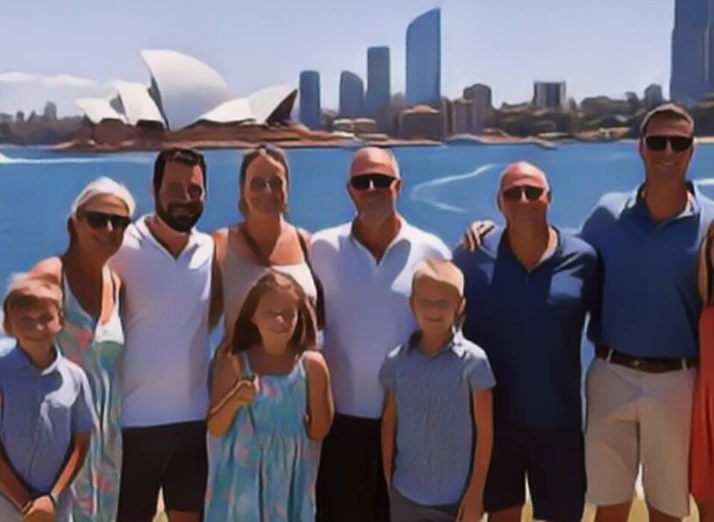 Friends and Family Reunion in Sydney