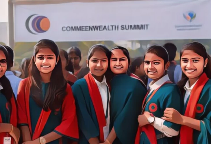 Bangladeshi youth at the Commonwealth Summit in Malaysia