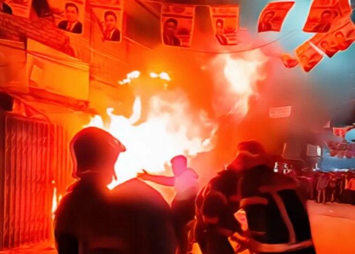 The terrible fire in Portugal, the Bengali press club next to the rescue workers