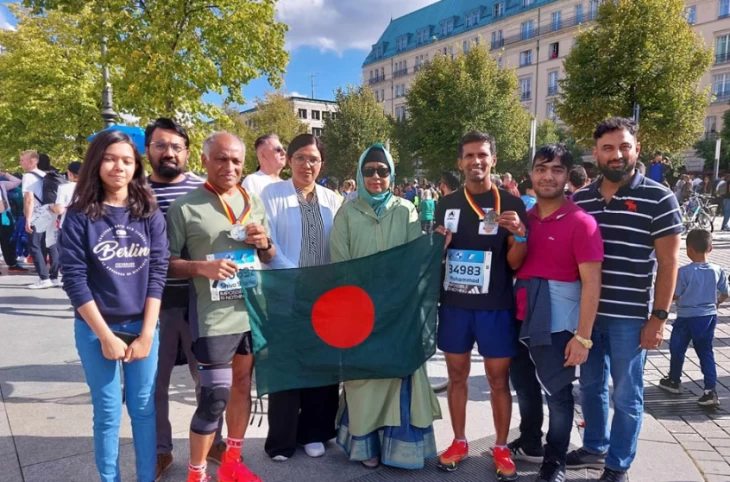7 competitors of Bangladesh in the Berlin International Marathon